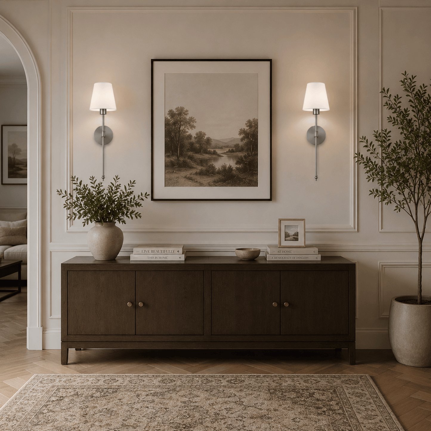 WIRELESS WALL SCONCES (SET OF 2)