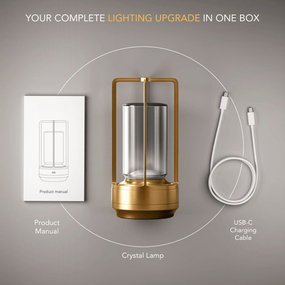 CRYSTAL TABLE LAMP